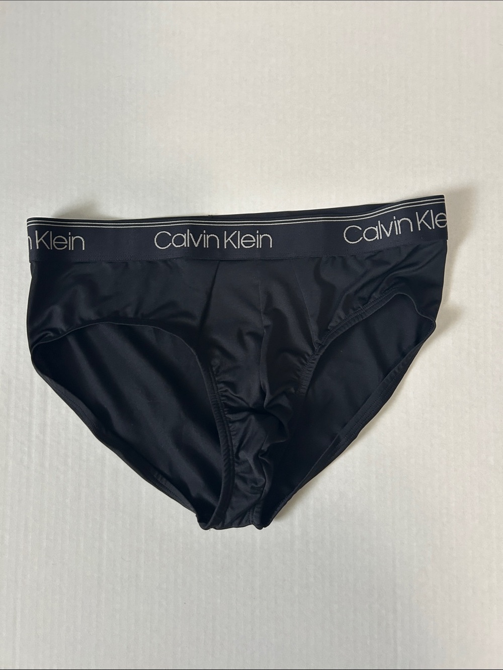 Calvin Klein Black Men’s Logo Waist Briefs